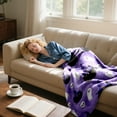 thumbnail image 3 of Soft Thick Throw Blanket Saw Blanket Soft Full Size Blanket U of L Blanket Soft Blanket Twin Size Big Soft Blanket Heat Blanket Fuzzy Blankets for Men Rip Blanket Large Blankets Halloween Blanket, 3 of 3