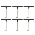 thumbnail image 1 of 6 Pieces Lace Tightener Set for Ice Skates Precision Crafted Durable Silver Shoelace Tool, 1 of 8