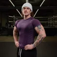 thumbnail image 2 of Camisa De Entrenamiento Muy Elástica De Manga Corta, Casual,, 2 of 8