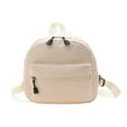 thumbnail image 1 of Fashion Women Pure Color Rucksack Female Preppy Style Casual Mini Nylon Knapsack, 1 of 9