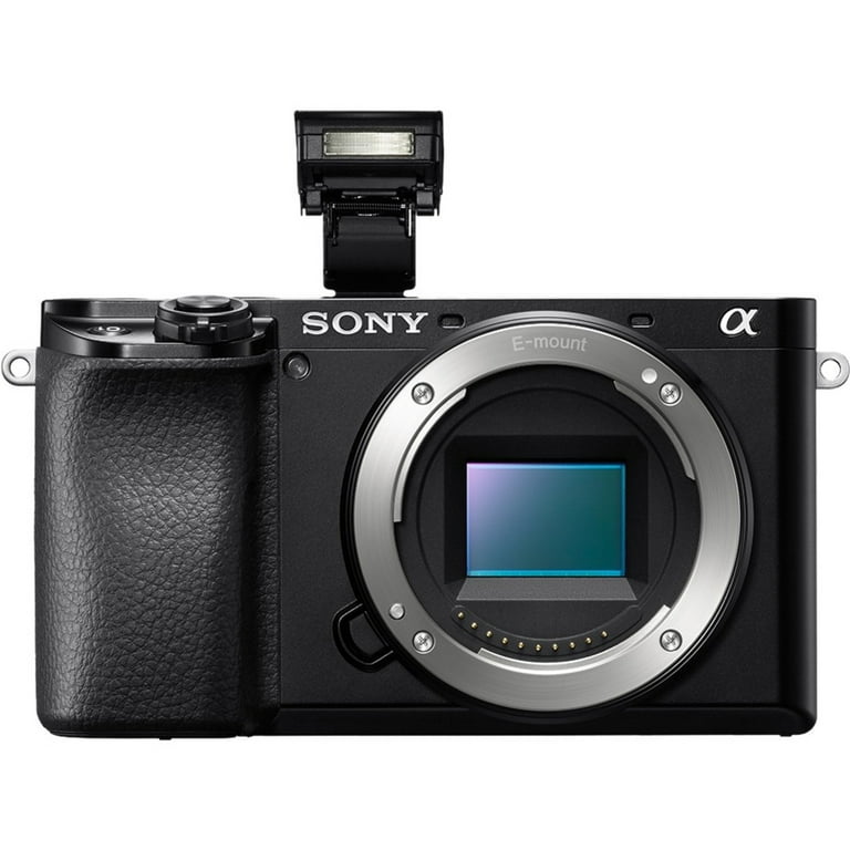 Sony Alpha 6100 24.2MP Mirrorless Camera Body Only, Black Sony Alpha 6100 24.2MP Mirrorless Camera Body Only, Black