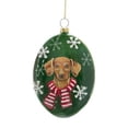 thumbnail image 1 of Brown Dachshund Dog Christmas Disc Ornament 4 inch New, 1 of 1