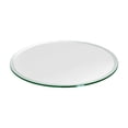 thumbnail image 1 of Dulles Glass Dessus de Table Rond en Verre Trempé Intérieur Extérieur 30 x 30 Pouces, 1 of 6