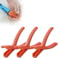 thumbnail image 1 of Herramienta para pelar cangrejos de río Desgranadora de camarones | Mango ergonómico de plástico apto para uso alimentario | Pelador de mariscos protector de uñas | Utensilio de cocina versátil para, 1 of 2