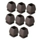 thumbnail image 3 of 8 fundas para patas de silla que protegen el suelo. Protectores de suelo para taburetes de bar con amortiguación. Cuadrado 20 a 28mm, 3 of 9