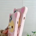 thumbnail image 2 of for iPhone 14 Pro Phone Case Funny Phone Case Kawaii Pink Bear Case Cute 3D Cartoon Bear Case Silicone Shockproof and Dropproof Case for Women Girls, 2 of 12