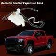thumbnail image 2 of Tanque de expansión de refrigerante Unique Bargains con 1 tapa y 2 tubos de agua para Nissan Frontier L4 2.5L (GAS) 2008-2019 No.603576/21710ZL01A, 2 of 7