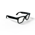 thumbnail image 3 of Ray-Ban Meta,  Wayfarer Glasses with Meta AI, Audio, Photo, Video Compatibility,  Shiny Black, Clear, 3 of 6
