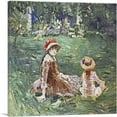 thumbnail image 1 of ARTCANVAS In The Garden At Maurecourt 1884 Canvas Art Print by Berthe Morisot - Size: 18" x 18" (1.50" Deep), 1 of 9
