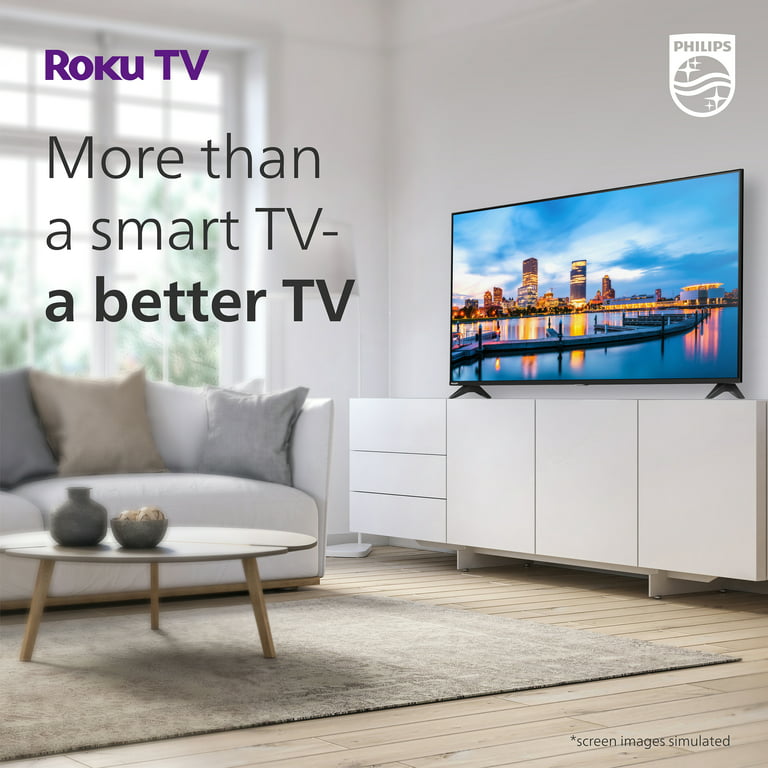 Philips 32 Class HD (720P) Smart Roku Borderless LED TV (32PFL6452/F7)  (New) 