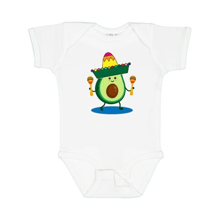 

Inktastic Cinco De Mayo Baby Clothes Avocado Gift Baby Boy or Baby Girl Bodysuit