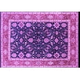 thumbnail image 1 of Ahgly Company Indoor Rectangle Oriental Purple Industrial Area Rugs, 6' x 9', 1 of 4
