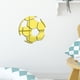 thumbnail image 5 of Pegatinas de Pared de Acrílico Espejado con Forma de Balón de Fútbol para Decoración de Pared, para Habitación de Niños y Niñas, Sala de Estar y Dormitorio., 5 of 6
