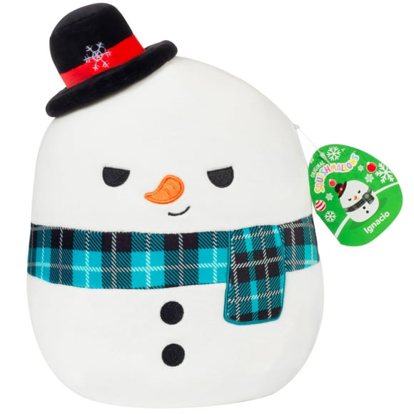 Peluche Squishmallows Ignacio The Snowman 25 cm Christmas
