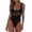 Z3-Black, variant on One Piece Swimsuits for Women Team Bride Bathing Suit Removable Pad Padded Bridesmaid Adjustable Tie Back Bridal High Cut Swimwears Bodysuit