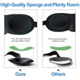 2pcs 3D Sleep Eye Mask, TSV Blackout Eyeshade for Men and Women