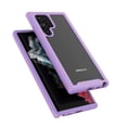 thumbnail image 4 of Galaxy S22 6.1"(2022) Case Clear, Case Cover for 2022 Samsung Galaxy S22 6.1", Njjex Full-Body Rugged Transparent Clear Back Bumper Case Cover for Samsung Galaxy S22 2022 -Purple, 4 of 10