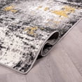 thumbnail image 5 of World Rug Gallery Adare Contemporary Abstract Area Rug - YELLOW 3' 3" X 5', 5 of 9