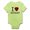Kiwi, variant on CafePress - I Love Rotary Body Suit - Baby Light Bodysuit, Size Newborn - 24 Months