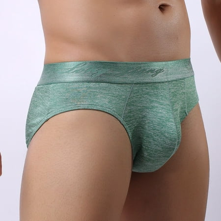 Bigersell Seamless High Waisted Underwear Clearance Plus Size Panties Tangas Panty Style P-314 Spandex Thong Panties Ladies Thong Underwear Briefs High Waist Women s Panties Green L