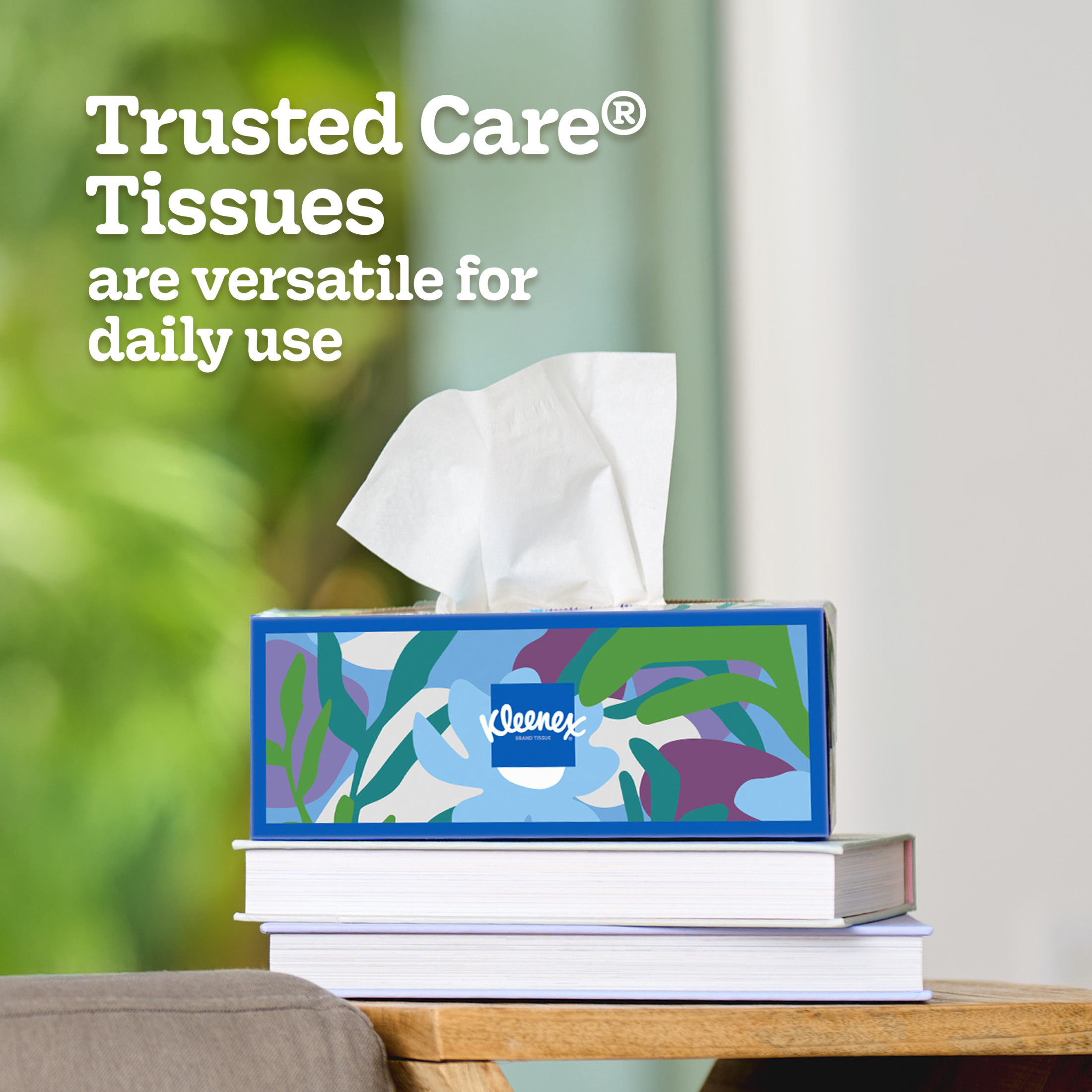 Kleenex Trusted Care Facial Tissues 2-Ply, 8 Pack (1600 Tissues) photo 3