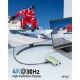 thumbnail image 3 of Hub USB C Acer 9 en 1 con HDMI 4K, Ethernet, USB 3.0 de 5 Gbps, verde, 3 of 7