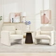thumbnail image 6 of Studyset Single Sofa Chair, Reading Chair for Bedroom, Cozy Chenille Armchair, Includes Lumbar Pillow for Enhanced Comfort, Stylish and Versatile Armchair for Living Room, Bedroom, Office, or Apartmen, 6 of 7