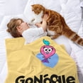 thumbnail image 2 of GoNoodle anti-pilling, suave, ligera, esponjosa y acogedora de lujo para hogar y cocina – Perfecta para niños y adultos,150X200cm, 2 of 6