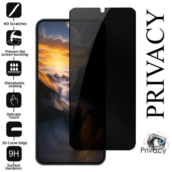 For Samsung Galaxy S24 Plus / SM-926 9H Privacy Anti-Spy Tempered Glass Screen Protector