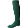 thumbnail image 2 of NIKE Classic II Cushion Over-the-Calf Football Sock nkSX5728 323 Green/White, X-Large, 2 of 3