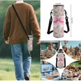 thumbnail image 7 of Aplkyhs Green Camo Pink Bow School Backpack Set of 4 with Lunch Bag Pen Bag Set Bottle Sleeve for Girls Boys Multifunctional Pencil Case Suitable for Elementary Middle School High, 7 of 7