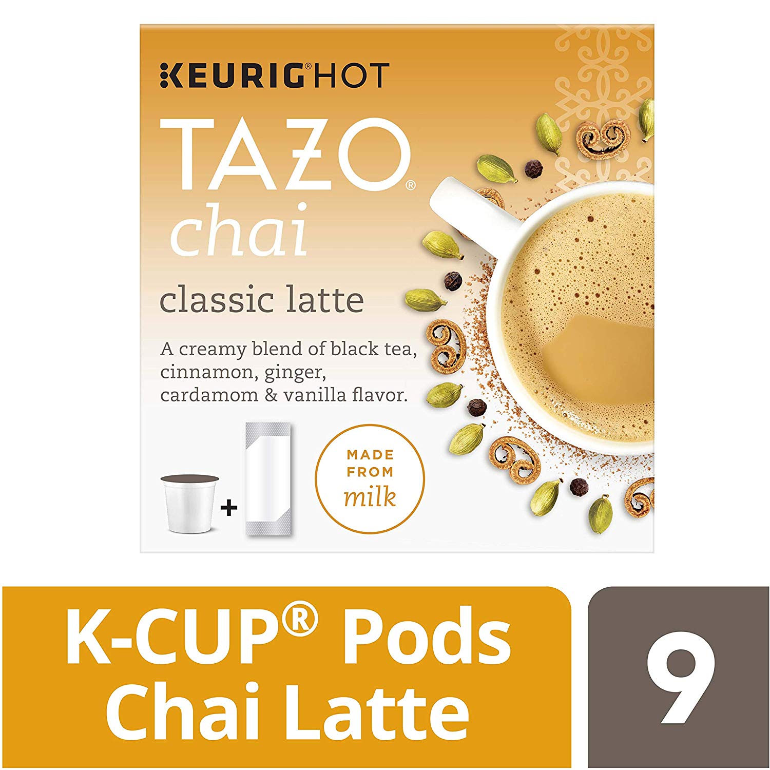 ct, Tazo Classic Chai Latte Black tea 