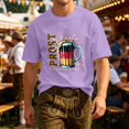thumbnail image 2 of XIAOCHA Oktoberfest Graphic Print T Shirt For Men Short Sleeve German Holiday Casual Tee, 2 of 4