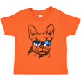 thumbnail image 3 of Inktastic French Bulldog Portrait with Sunglasses Boys or Girls Toddler T-Shirt, 3 of 5