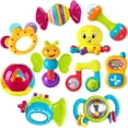 thumbnail image 1 of iPlay iLearn 10pcs Juguetes de sonajero para bebes Agitado, 1 of 2