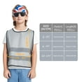 thumbnail image 3 of A-SAFETY kids High Vis Reflective construction Safety vest, 3 of 6