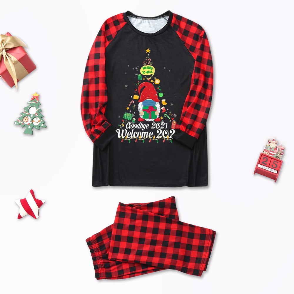 Christmas Pajamas for Family Funny Costume Set Family Family Matching Pajama Sleep Sets Walmart