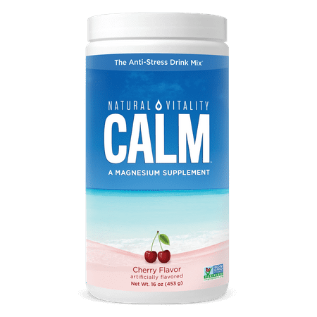 Natural Vitality® Calm, The Anti-Stress Dietary Supplement Powder, Cherry - 16