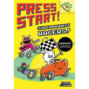 Press Start! Super Rabbit Racers!: A Branches Book (Press Start! #3): Volume 3, Book 3, (Hardcover)
