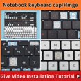 thumbnail image 2 of Replacement Keycap Key cap Hinge for MSI GF63 8RD/GF63 8RC PS63 P65 PS42 GS65 8RE/GS65 8RF/GS65VR MS-16Q1 MS-16Q2 Keyboard Contact Us, 2 of 6