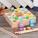 thumbnail image 3 of Juguetes de Montessori, juegos magnéticos, juguetes educativos preescolares para , regalos para y niñas CUTICAT Clip de juego de cuentas, 3 of 8