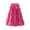 Hot Pink Skirts for Women, variant on Deals of The Day Clearance Iumwxz Gauze A-Line Tiered Pleated Skirts Casual Summer Skirts Solid Skirt Elastic Mid Waist Mid-Length Skirt for Womens Delightful Travel