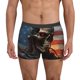 thumbnail image 1 of Balery Cyberpunk Skull American Flag Calzoncillos bóxer para hombre, ropa interior de algodón suave y transpirable con cinturilla de nailon-Medium, 1 of 5