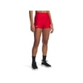 thumbnail image 1 of Shorts Under Armour Team Shorty 3 para Mujer Rojo/Blanco Talla M, 1 of 3