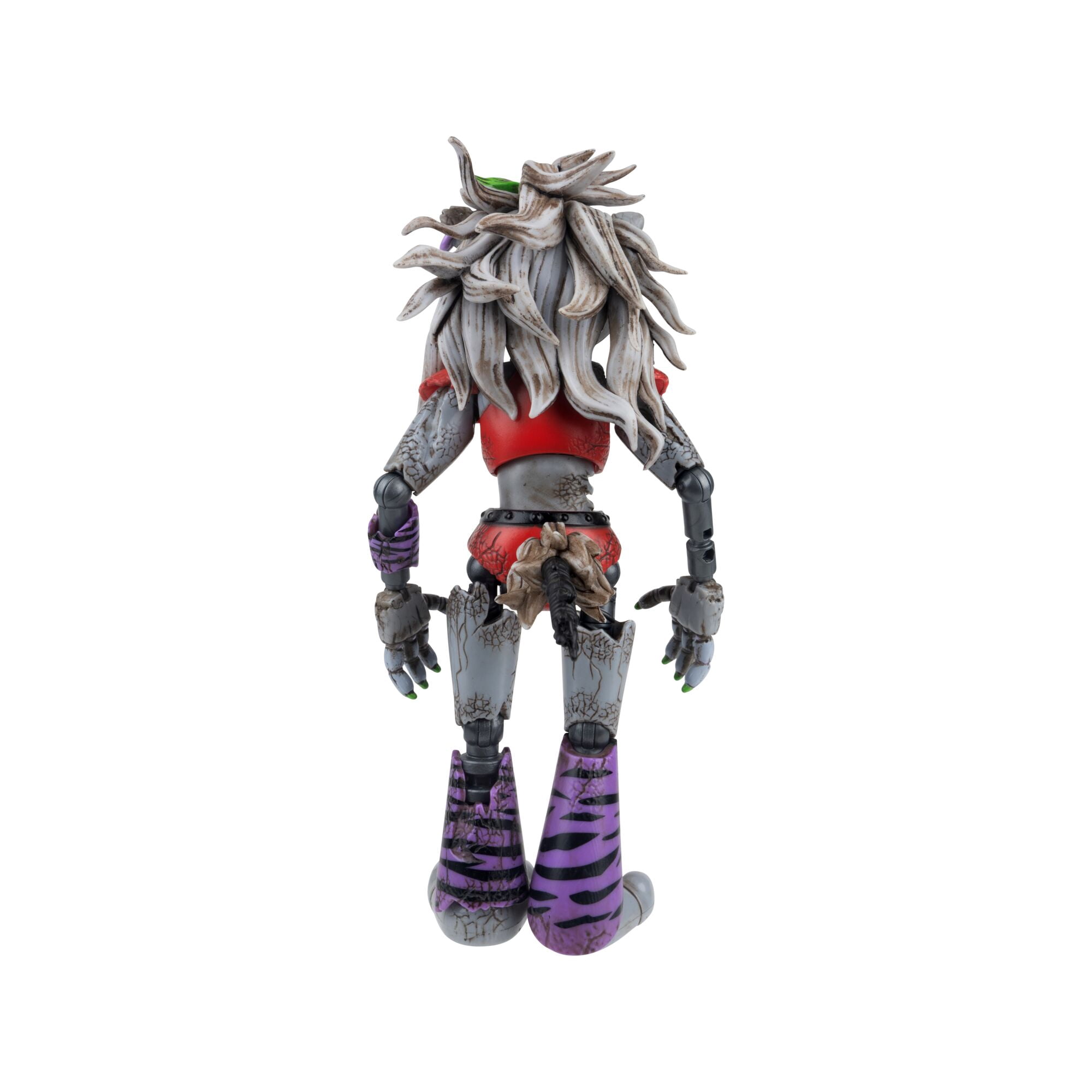 Five Nights At Freddy's 6 inch Endo-Series Collectable Figure - Glamrock Endo with Roxanne Wolf Parts & Shattered Roxanne Wolf Parts