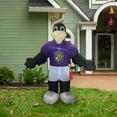 thumbnail image 4 of Baltimore Ravens Inflatable Mascot, 4 of 5