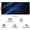 Black Blue, variant on Large Pad, Big Desk Mat Large Office Desk Pad, Durable Extended Mat 31.5"x15.7" Mousepad with Non-Slip Rubber Base & Stitched Edge for Office Work, White Line