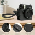 thumbnail image 4 of Sac Portable pour Appareil Photo Instantané Étui Rétro en Cuir PU, 4 of 7