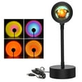 thumbnail image 1 of Labymos Sunset Projection Lamp Sunset Lamp Rainbow Light Romantic Visual Night Light for Living Room, 1 of 7