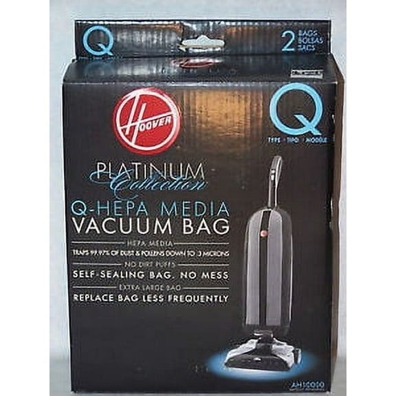 Replacement Part For Hoover AH10000 Platinum Type-Q HEPA Vacuum Bag, (4 pack)
